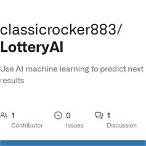 machine learning to predict lottery
